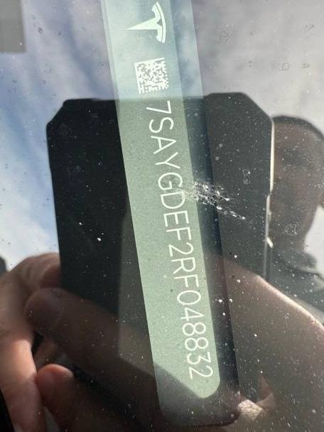 TESLA MODEL Y 2024 7SAYGDEF2RF048832 image